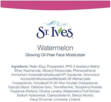 watermelon moisturizer st ives