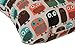 LATH.PIN Shopper Canvas Bag Owl Womens Shoulder Shopping Tote Beach Bag (One Size, Owl)