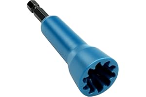 Binazon Wire Twisting Tool, Wire Spin Twister Nut, Spin Twist Wire Connector, Wire Twisting Spinner, Wire Spin Driver Nut, Wire Twister Tool for Drill and Wire Connector Driver with 1/4" Chuck