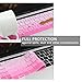 Allinside Ombre Pink Keyboard Silicone Cover for MacBook Pro 13
