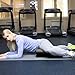 Reehut Foam Roller - (6$ Round) Firm High Density Muscle Rollers with Free User E-Book