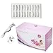 Practice Training Head, MYSWEETY Manikin Cosmetology Mannequin Doll Face Head Eyelashes Makeup Massage Practice with training lashes and Stainless Steel Straight Pointed