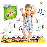 Kids Toys Piano Mat for 1-3 Years Old Boy Girl Gifts,5 Animal Sounds 27.6