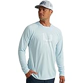 HUK Mens Icon X Hoodie, Fishing With Sun Protection For Shirt, Ice Water, X-Large US
