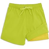 Boys Swim Trunks Kids Summer Drawstring Swim Board Shorts Fashion Quick Dry Beach Bathing Suit