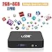 Android 7.1 TV Box 2GB RAM 8GB ROM 4K Ultra HD 3D 2.4GHz WIFI Smart Internet TV Box U2C Z Pro Amlogic S905X Quad Core 64 Bits Video Media Player