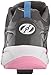 Heelys Girls' Velocity Sneaker, Grey/Pink/Geo, 6 M US Big Kid