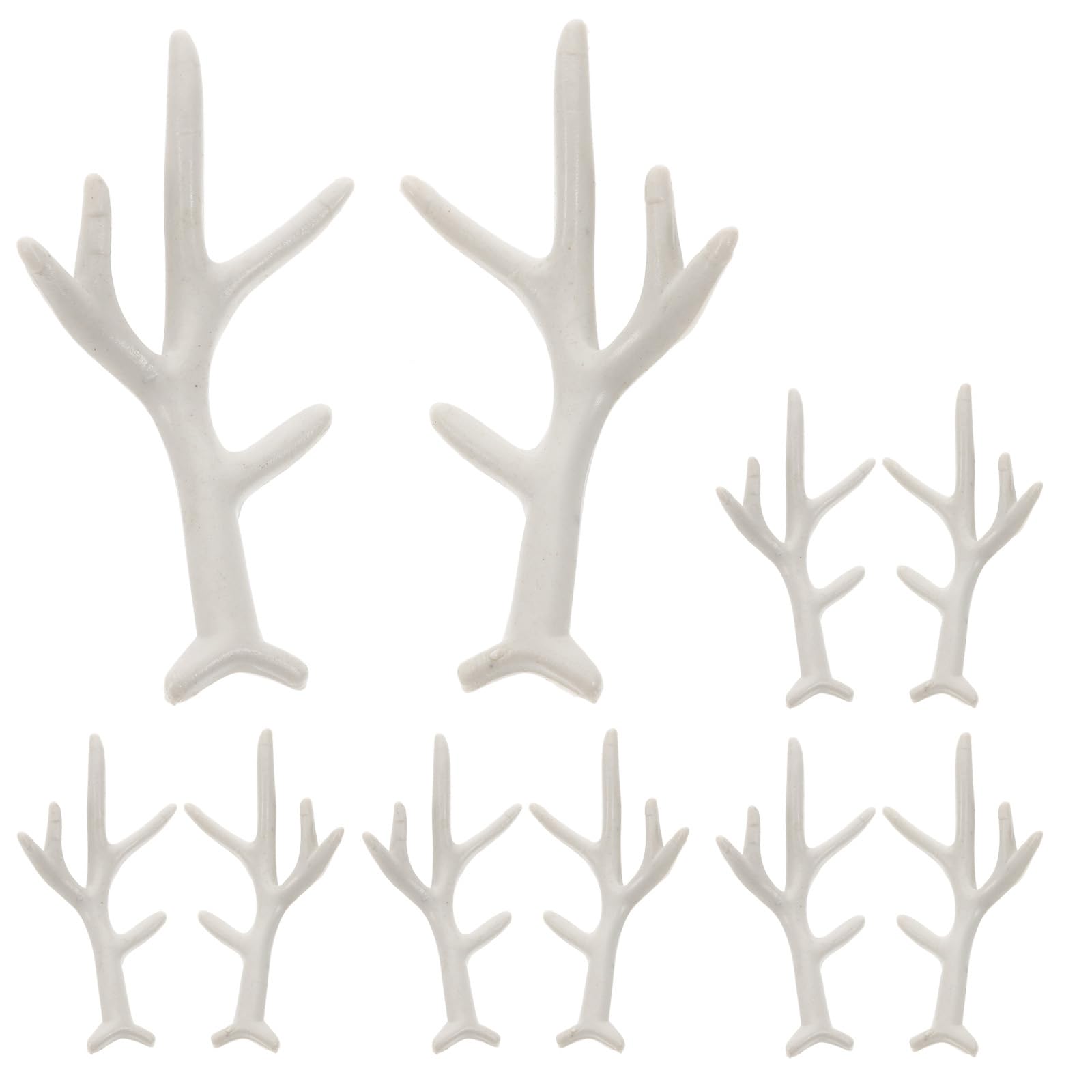 5 pairs Fake Antler Christmas Decor Headdress Accessories Reindeer Antlers Headband Crafts Christmas Headdress