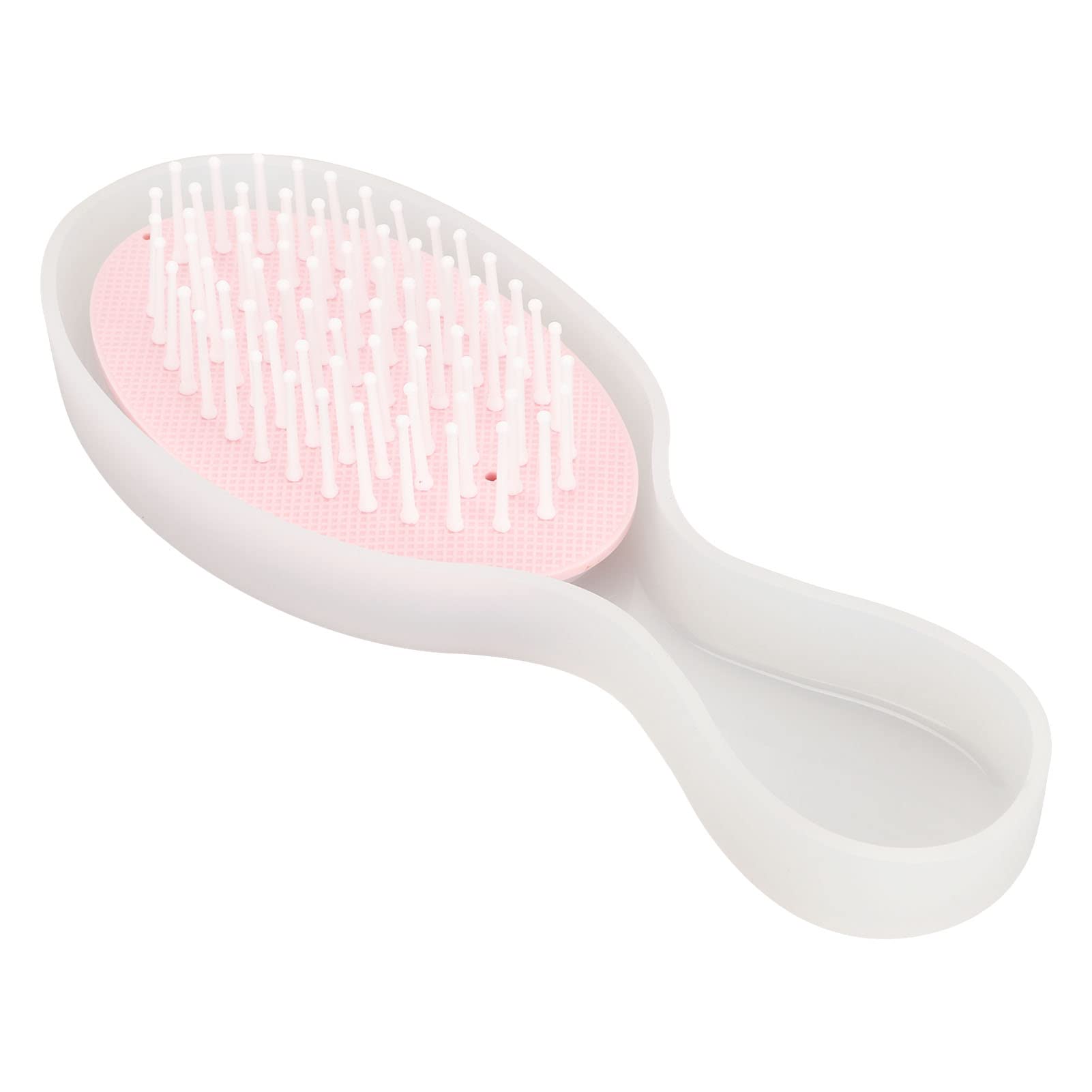 Hair Comb & Mirror Soft Silicone Mold, Handcraft Gasbag Hair Brush Making Mold with 1 Paddle Brush, Silicone Epoxy Resin Casting DIY Handmade Hair Comb Craft Making Tool
