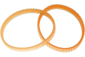 heyous 5pcs Planer Drive Belt for Makita 1900B BKP180 KP0080 KP0810 Power Tools Replacement Parts, Orange Electric Planer Acc
