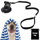 Dog Bathing Tether with Heavy Suction Cup, Dog