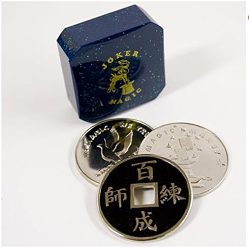 Joker Magic Chinese Coin &amp; Silver Coin Transpo Trick