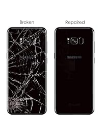 CrazyFire - Carcasa trasera de cristal para Samsung Galaxy S8 Plus, reemplazo de la batería trasera, tapa trasera de cristal con cámara trasera para Galaxy S8 Plus G955 y kit de herramientas