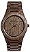 Walnut Wood Grain Watch - Handmade Wooden Wrist Watch