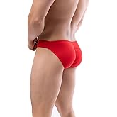 Summer Code Mens Bikini Briefs Soft Breathable Bulge Pouch Underwear Micro Mesh Panties Scrunch Butt Underpants