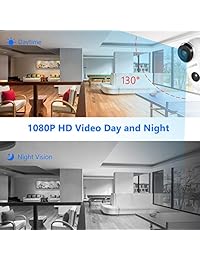 Cámara de seguridad con batería Inalámbrica - Cámara IP con energía solar Cámara 1080p HD recargable con alimentación solar para exteriores Seguridad para el hogar, sistema de vigilancia de video en casa Detección de movimiento de audio de 2 vías