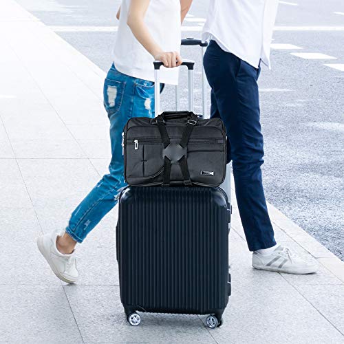 Luxebell Add A Bag Luggage Straps, Suitcase Belt Travel Accessories (Bungee Strap) - Thumbnail 6