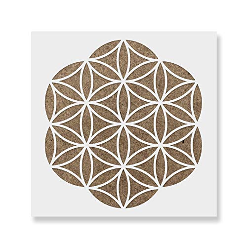 Flower of Life Stencil Template - Reusable Stencil with Multiple Sizes Available
