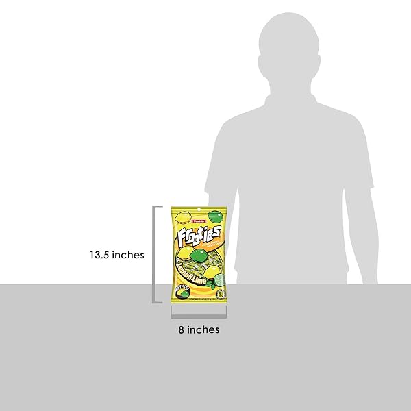 LEMON LIME FROOTIES – TOOTSIE ROLL CHEWY CANDY – 360 PIECE COUNT, 38.8 OZ BAG