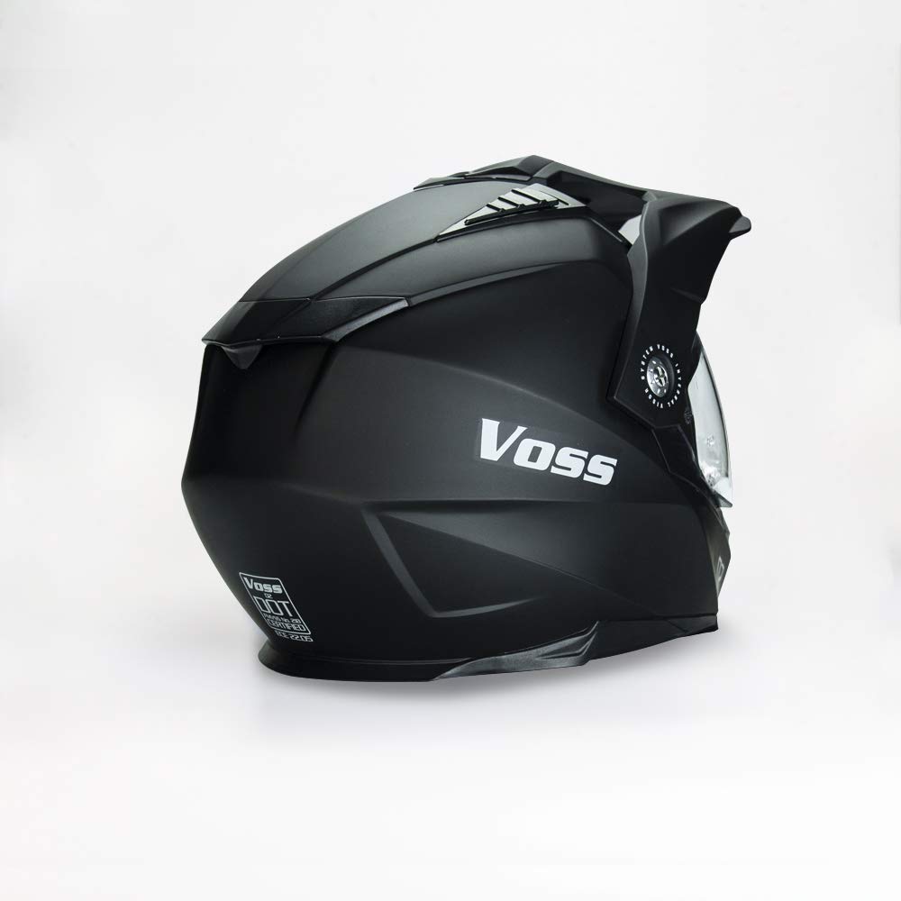 Modular Helmet Voss 601 D2 Dual Sport Two-Tone Slick Helmet U2013