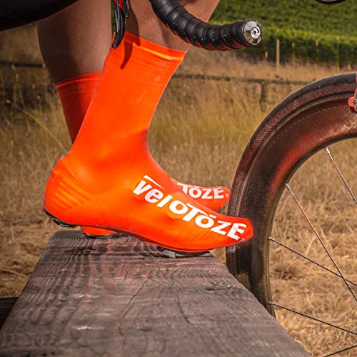 veloToze Tall Shoe Cover - Viz-Orange Medium