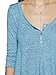 Urban CoCo Women's Half Sleeve High Low Loose Casual T-Shirt Top Tee Dress (X-Large, Blue)