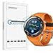 Orzero (3 Pack) Tempered Glass Screen Protector Compatible for Huawei Watch 2 2018, Watch 2, Watch 2 Sport, Watch 2 Classic (Not Fit for 1st Version) 2.5D Arc Edges 9 Hardness