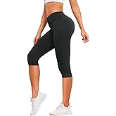 MixShe Leggings for Women Capri Yoga Pants Women's Clothing Butt Lifting Shapewear Grey X-Small