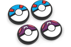 GABXY Switch Joycon Thumb Grip Caps, Soft Silicone Joystick Cover Compatible with Nintendo Switch/OLED/Switch Lite, Analog Stick Grips Button Covers for Switch (F-Blue Purple)