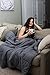 Weighted Blanket by Heavy Sleeper - For Child and Adults 15 lbs 60” x 80” | Full Size Bed | Premium Glass Beads | Cotton