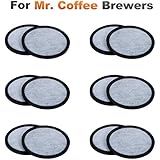 12-Pack of Mr. Coffee Compatible Water Filter Discs - Universal Fit Mr Coffee Compatible Filters - Replacement Charcoal Water Filter Discs for Mr Coffee Coffee Brewers - Better Than OEM!