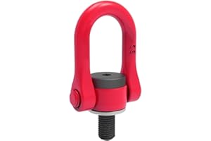 Rotation Hoist Ring G80 Alloy Steel high-Strength Universal Swivel Ring Lifting Point 360 Degrees U-Shaped Lifting Mould Bolt