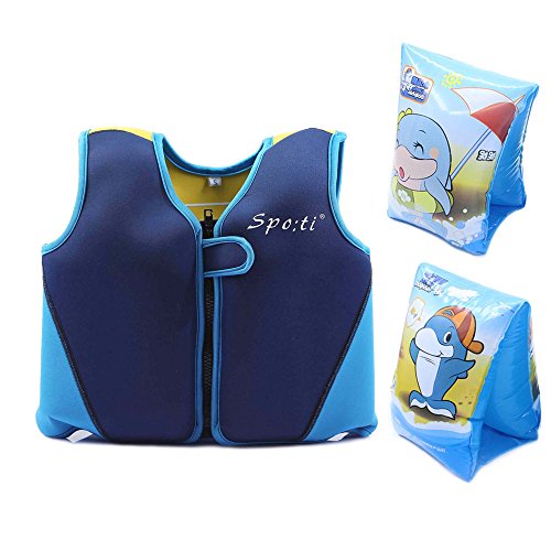Buy Life Jacket For Toddler Girls Minsk Boys Swim Vest Neoprene