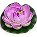 BEST FLOATING FLOWERS SET of 8 for Weddings - Pools - Holidays - Aquarium - Wedding Decorations - Hot Tubs - Small 4.5 Inches Each (Lavendar)