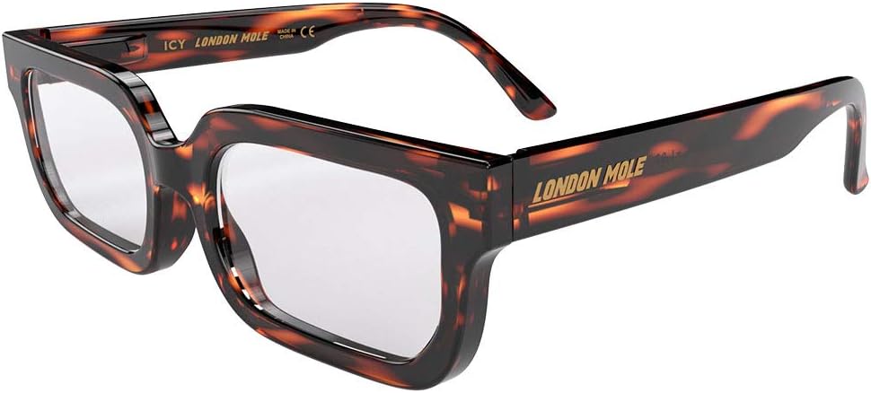 LONDON MOLE® Icy reading glasses, Gloss Tortoiseshell - Image 3