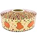 Fall Bulletin Board Border Thanksgiving Pumpkin Straight Trim Two Sided Printed for Thanksgiving Harvest Classroom Party Decoration 36ft One Roll