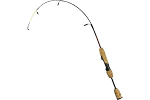 EUPHENG Aventik Ultralight Ice Fishing Rod and Reel Combo 26/28/30/32 inch Medium Light Fast Action Multi-Species Ice Fishing Combos for Walleye Perch Panfish
