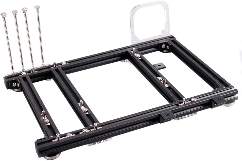 Shanrya M-ATX Computer Case Full Black High Spec DIY PC Case