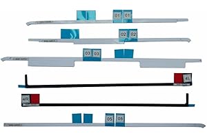 Willhom (076-1416, 076-1422, 076-1437 LCD Display Adhesive Strips Tape Kit Replacement for iMac 21.5" A1418 (Late 2012 - Retina 4K Late 2015)