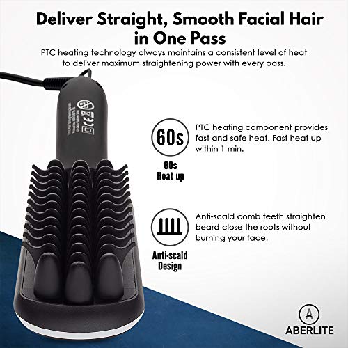 4 Aberlite+Beard+Straightener+Straightening+Brush
