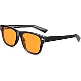 Pro Acme Blue Light Blocking Glasses for Woman Amber Gaming Glasses for Men Computer Glasses for Eyes Strain