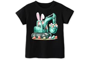 Juneightee Toddler Shirts for Boys Grils Kids Easter Shirt, Easter T-Shirts for Baby Boys Girls, 2-6T, Easter Shirt for Kids