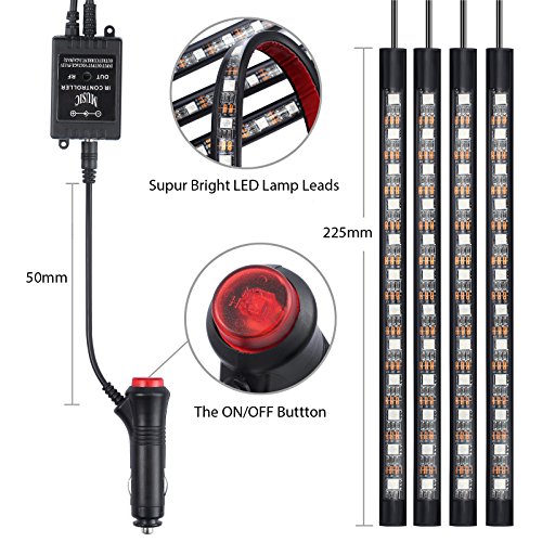 12V-Tira-de-Led-Luces-Interiores-del-Coche-Footwell-Luces-Regulable-Iluminacin-Ambiental-RGB-SMD-48-LED-Luces-de-Humor-del-Coche-a-Prueba-de-Agua-con-Control-Inalmbrico-de-Msica-y-Encendedo
