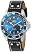 Invicta Men's 'Pro Diver' Quartz Stainless Steel and Leather Watch, Color:Black (Model: 22068)