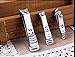 Alibuy Manicure Pedicure Set 12 in 1 Nail Clippers Cuticle Cutters Stainless Steel Professional Toenail Clippers Nail Scissors Grooming Kit for Men Women with Travel Case