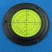 90MM Heavy Duty/High Accuracy Bulls-eye Level Bubble Spirit Level Rv Black/Green With Mounting Holes by GFNT
