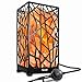 Levoit Ezra Himalayan Salt Lamp Hand Carved Natural Himilian Hymalain Pink Salt Rock Lamps with Metal Housing, Touch Brightness Dimmable Control, 3 Bulbs, UL-Listed Cord & Luxury Gift Box