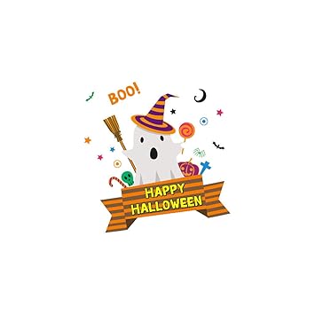 Amazon Com Filove Halloween Wall Decals And Murals Spooky Pumpkin