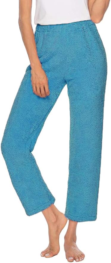 Damen Loungewear Set Fleece - Oversized Pullover & Hose Pyjama 2-teilig