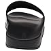 MOSCHINO Men's Pool Slides, Black, 12 M US